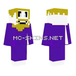 Asgore Dreemurr Minecraft skin