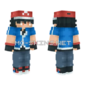 Ash XY Minecraft skin
