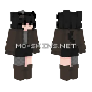 Ashenshadow Human Version Minecraft skin