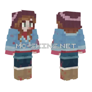 Ashley Brown Until Dawn Minecraft skin