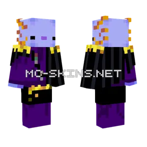Ashswagg Axolotl Minecraft skin