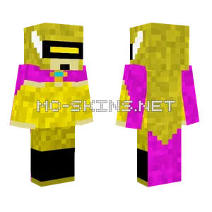 Asiling Yellow Outfit Minecraft skin