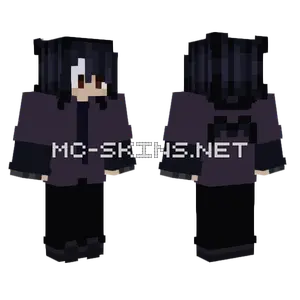 Asterjijreoi Black Outfit Minecraft skin