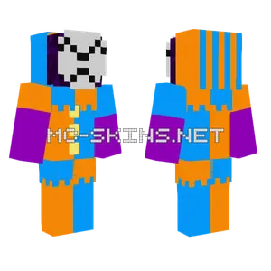 Astris Jester Comedy Mask Sad Minecraft skin