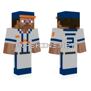 Astros Away Minecraft skin