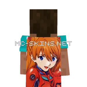 Asuka Langley Souryuu cape, outside and lining