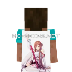 Asuna Armor cape, outside and lining