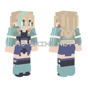 Athletic Elf Lady Minecraft skin
