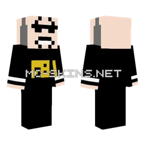 Attacked Agent Suit Minecraft skin