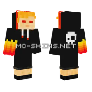 Aura Boy Minecraft skin