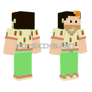 Auron Styles Minecraft skin