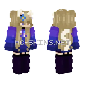 Aurora 3 Minecraft skin