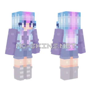 Aurora Borialis Minecraft skin