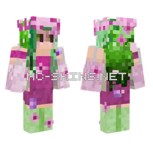 Auroran Queen OC Minecraft skin