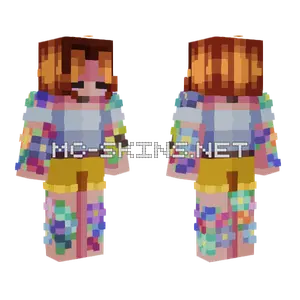 Autumn Bouquet Persona Minecraft skin