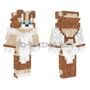 Autumn Fox Minecraft skin