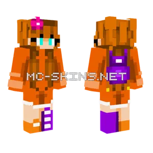 Autumn Girl Minecraft skin