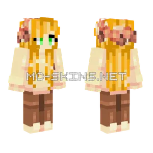 Autumn Girl Minecraft skin