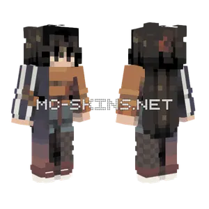 Autumn Nights Candlelight Girl Minecraft skin