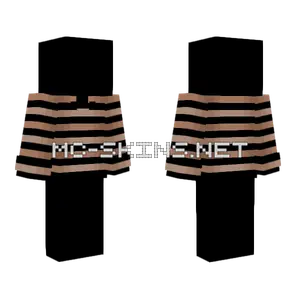 Autumn Sweater Dark Brown Minecraft skin