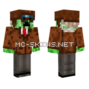 Aviation Creeper Minecraft skin