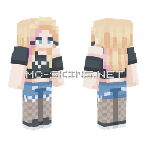 Avril Lavigne Minecraft skin