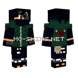 Aweka7 Kakashi Outfit Minecraft skin