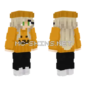 Awesomeelina Halloween Witch Minecraft skin