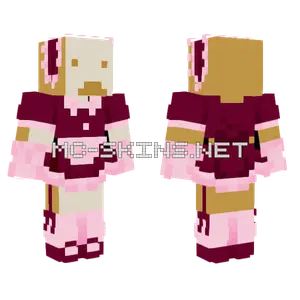 Awfultoast8065 Pink Outfit Minecraft skin