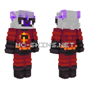 Awruf Red Raccoons Minecraft skin
