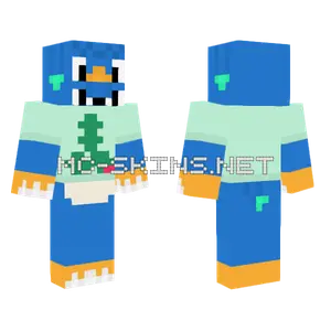 Axel Animal Crossing Minecraft skin