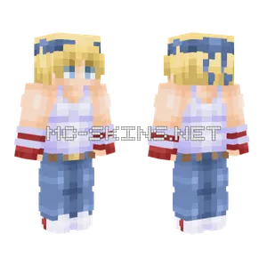 Axel Stone Sor2 Minecraft skin