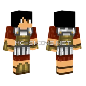 Axelraid71 Troyano Minecraft skin