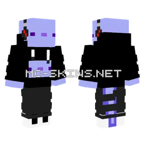 Axolotl Gamer Minecraft skin