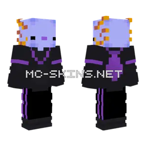 Axolotl Outfit Minecraft skin
