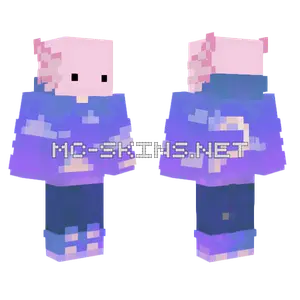 Axolotl Skin Minecraft skin