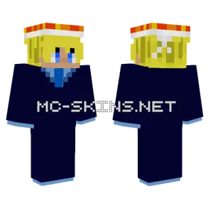 Ayo Blue Suit Minecraft skin