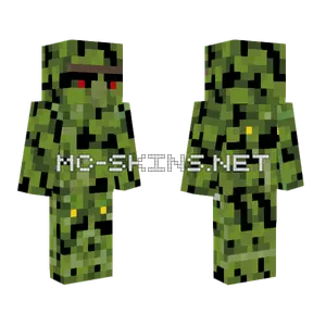 Azalea Leaf Golem Minecraft skin