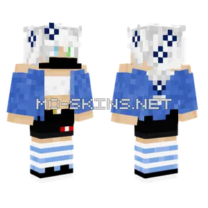 Azl Skin Femboy Minecraft skin