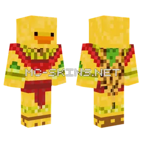 Aztec Duck Minecraft skin