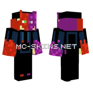 Azthian Firedshadow V2 Minecraft skin