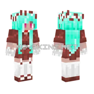 Azul Girl Minecraft skin