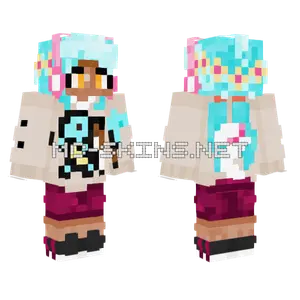 Azully Pokemon Squirtle Minecraft skin
