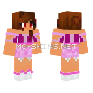 Azzie Lee Minecraft skin