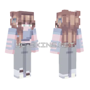 B Dazzled Blue Rce Minecraft skin