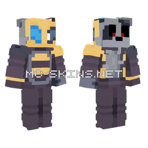B z Bot Minecraft skin