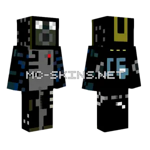 B7 SCP Outfit Minecraft skin