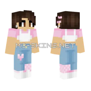 Baby Blue Outfit Minecraft skin