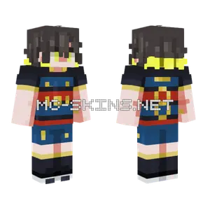 Bachira Meguru Minecraft skin
