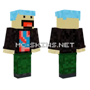 Bacon Man Minecraft skin